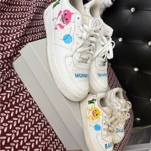 Baby and mommy shark custom sir forces set